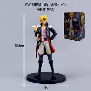 6 Styles 15-22CM Figurines Manga 0NE Pieced IECEed Film Red DXF <span class=keywords><strong>Uta</strong></span> Luffy Nami Robin Shanks PVC Figurines de collection Anime Jouets - Product Image 5