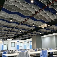 Panel Acústico Cuadrado Suspendido, Clase I de Absorción de Sonido, No Tóxico, Ecológico, para Tratamiento Acústico Interior