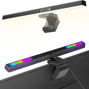 Barre lumineuse LED <span class=keywords><strong>RGB</strong></span> double source réglable température de couleur froide/chaude Anti-éblouissement Protection des yeux lampe de bureau chambre moderne - Product Image 1