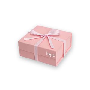 Factory Direct Customizable <b>Pink</b> Gift Box With Ribbon Elegant Ideal for <b>Perfume</b> & Premium Gift Packaging - Product Image 2