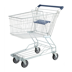 Chariot de courses en métal avec traitement de surface en PU pour supermarchés et centres commerciaux - Product Image 2