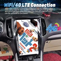 Reproductor Multimedia para Automóvil Android 13 8+256GB Qualcom para Ford Edge 2015-2019, Pantalla Tesla, Radio, Audio Estéreo, Autoradio, GPS, Unidad Principal
