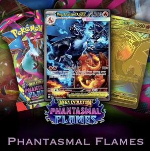[100% Oficial] Caja Sellada PTCG Pokemoned Phantasmal <span class=keywords><strong>Flames</strong></span> Booster Bundle - ME02: Paquete de Cartas Coleccionables Phantasmal <span class=keywords><strong>Flames</strong></span> - Product Image 6