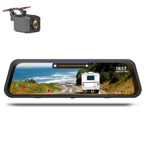 9,66 "Full HD дисплей Бестселлер портативный двойной объектив Автомобильный видеорегистратор для контроля безопасности транспортных средств - Product Image 1