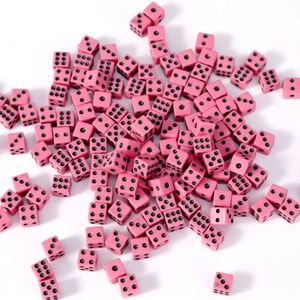 Dado acrílico de entretenimiento de 8 mm con esquinas cuadradas y 6 lados, mini dados de explosión, venta al por mayor, personalización - Product Image 3