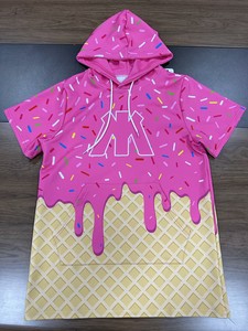 Sweat-shirt à capuche personnalisé en polyester imprimé par sublimation, motif camouflage drapeau américain, donuts, <span class=keywords><strong>baseball</strong></span>, pour hommes, jeunes et enfants - Product Image 4