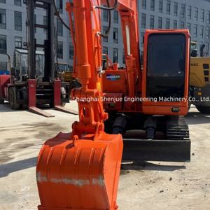 Miniexcavadora Usada Doosan DH80 de Bajo Precio y Alta Calidad, Maquinaria para Movimiento de Tierras, Equipo de Construcción, Excavadoras Doosan 55 60 80 - Product Image 5