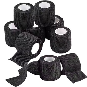 Waterproof Self Adhesive Cohesive Bandage Elastic Compression Wrap for <b>Tattoo</b> Grip and Fixation - Product Image 1