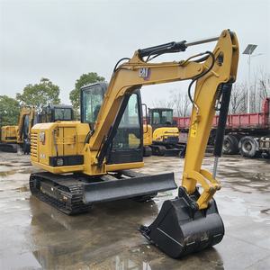 <span class=keywords><strong>Mini</strong></span>-excavatrice d'occasion de qualité CAT305.5E2, 5,5 tonnes, sur chenilles, avec pompe Rexroth, moteur et godet de terrassement pour travaux agricoles - Product Image 2