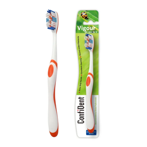 Cepillo de Dientes de Plástico Portátil, Cuidado Bucal Manual, Limpieza Efectiva, Cepillo de Dientes para Adultos con Cerdas Suaves - Product Image 2