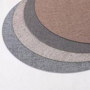 مفارش طاولة مستديرة مقاومة للماء وغير زلقة بألوان وأحجام مخصصة على الطراز الاسكندنافي - Product Image 3