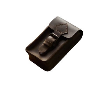 Bolsa de almacenamiento de cartas de juego de entretenimiento de cuero PU al por mayor, estuche de cuero portátil simple para juegos de cartas de tarot al aire libre - Product Image 5