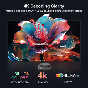 Proyector OEM 2024 Full HD de fábrica nuevo <span class=keywords><strong>Chrome</strong></span> Cast con <span class=keywords><strong>Google</strong></span> Tv 4K Proyector Smart Movie Beamer Outdoor Home Theater - Product Image 3