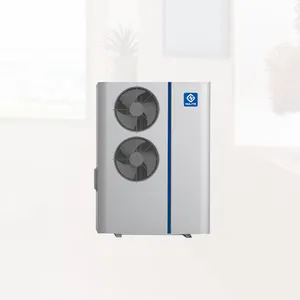 Nulite 6kw 8kw 14kw Warmtepomp Alles In Een Inverter Verwarmingspomp Boiler Met Zonne-Energie Systeem Wifi Controller