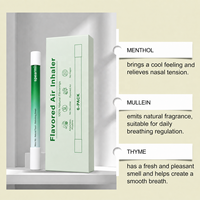 Stylo diffuseur à la menthe verte - Non électrique avec extrait naturel - Pour la purification des poumons et le confort respiratoire