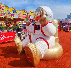Parc d'attractions populaire grand jouet en résine décorations d'extérieur géantes noël casse-noisette armée soldats en fibre de verre - Product Image 6