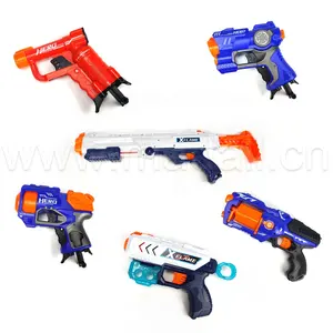 Nieuwkomers Shooting Game Zachte Kogel Pistool Realistische Jongens Plastic Edu Pistool Speelgoed Airsoft Pistool Voor Kinderen