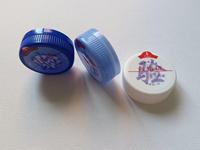 Capuchon fileté à col court de 55 mm pour seau d'eau jetable, capuchon en PE de qualité alimentaire, multicolore, personnalisable pour l'emballage d'eau potable