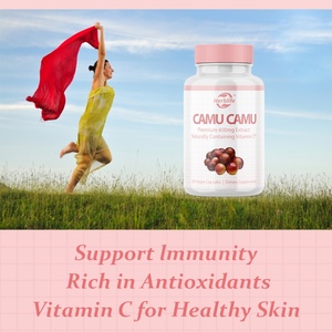 Cápsulas de Extracto de Camu Camu OEM ODM, Ricas en Vitamina C y Antioxidantes, Apoyan la Salud de la Piel y el Sistema Inmunitario, Suplemento para la Salud, Vegano - Product Image 3