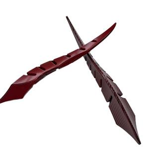 สติกเกอร์ติดหลังคารถยนต์สุดสร้างสรรค์ดัดแปลงฮอร์นมังกรแบบไม่ต้องเจาะติดตั้งอเนกประสงค์3D สติกเกอร์ติดหลังคารถยนต์วัสดุ ABS สไตล์หรูหราภายนอก - Product Image 3