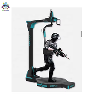 Dinibao Nouveauté Jeu de tir électronique immersif Simulateur de jeu VR Machine de jeu d'arcade à marche