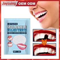 JAYSUING traitement temporaire des dents colle solide Non toxique réutilisable et moulable pour fausses dents