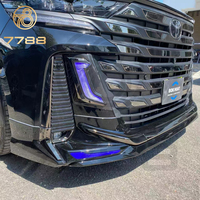 Kit de carrosserie complet VF40 pour Toyota Vellfire série 30, style Modellista, avec pare-chocs avant et arrière, pour la conversion extérieure du modèle VF30.