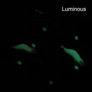 Señuelos de pesca de camarón de silicona, plástico luminoso suave, 80mm, 6,5g, con gancho, venta al por mayor - Product Image 6