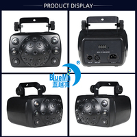 24W Super Quality LED Laser Projektions leuchten für Stage DJ Beam Effects Club Party Show Licht projektor mit DMX512 Steuer modus