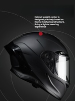 Nouveau casque de moto intégral rétro NBTK avec logo OEM personnalisé, taille plus grande 3XL 4XL, pour grosse tête, en ABS, homologué DOT, noir