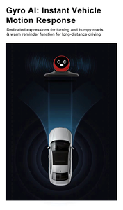 <span class=keywords><strong>Robot</strong></span> IA de Voiture Intelligent avec Contrôle Vocal Précis par 3 Micros – Accessoire Intérieur Mignon <span class=keywords><strong>pour</strong></span> Voiture - Product Image 5