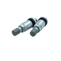 Piezas de automóviles TPMS, nuevo sistema y Sensor de control de presión de neumáticos internos universales, incluye tapas y adaptadores de vástagos de válvula