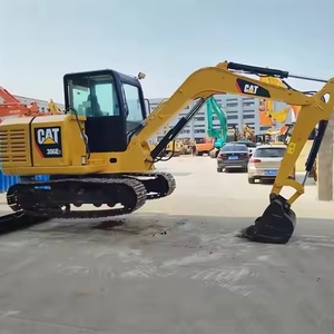 Excavadora de cadenas usada CAT 306E2 de 6 toneladas en oferta, con martillo hidráulico para proyectos de demolición de edificios - Product Image 5