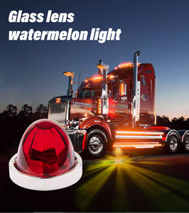 Độ sáng cao công suất cao phổ biến thủy tinh dưa hấu ánh sáng H11 dẫn bóng Đèn chất lượng cao xe tải đánh dấu ánh sáng đa màu sắc không thấm nước - Product Image 4