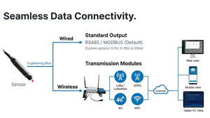 เครื่องวัดแอมโมเนียไนโตรเจน <span class=keywords><strong>NH3</strong></span>/<span class=keywords><strong>NH4</strong></span> สำหรับการทดสอบน้ำ เครื่องมือวิเคราะห์ วัดแอมโมเนียไนโตรเจน พร้อมเซ็นเซอร์ป้องกันการรบกวน - Product Image 6