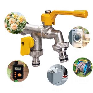 1/2 ''ibc bể nước kết nối 2-way 1-WAY thủy lợi Brass tap doanh thay thế phù hợp van bi vườn Hose vòi nước Bộ chuyển đổi - Product Image 6