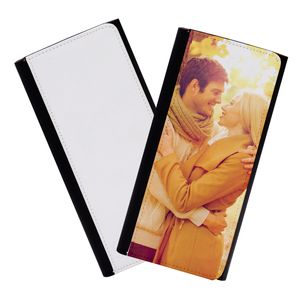 Biểu tượng tùy chỉnh tối giản cao bồi trifold ví unisex thời trang da thăng hoa khoảng trống dài chiều dài - Product Image 6