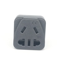 Adaptateur de voyage multifonctionnel universel pour l'Europe, prise électrique CA 4,8 mm, convertisseur de prise de voyage chinoise EU AU 2 broches