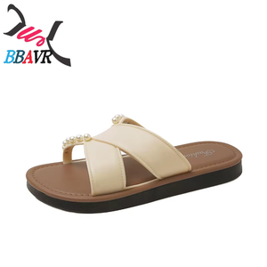Pantuflas de Mujer de Lujo a Precio Accesible, con Plantilla de Corcho Suave, Pantuflas Planas Cómodas para el Verano - Product Image 3