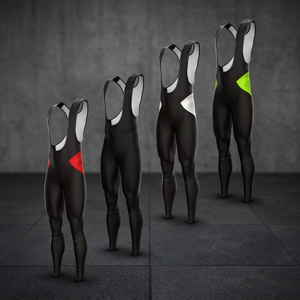 XCITE SPORTS Cuissard de cyclisme personnalisable en Spandex/Polyester, écologique, thermique, long, unisexe, pour l'hiver et la cyclisme en équipe - Product Image 2