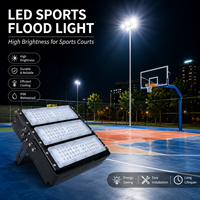 Éclairage LED anti-éblouissement pour terrains de pickleball intérieurs et extérieurs, mini-lumière de rétrofit pour terrains de padel et de tennis