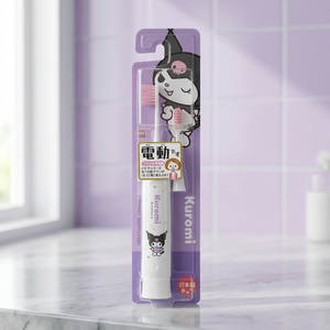 Minimum Kuromi Hapica White Electric <b>Toothbrush</b> - Product Image 3