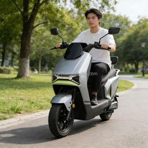 Moto électrique puissante CKD 76V 1000W, deux places, scooter électrique, moto - Product Image 1