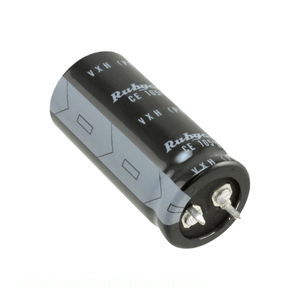 Condensateur Fabricant Channel CAP ALUM 470UF 20% 450V SNAP TH Through Hole 450VXH470MEFCSN30X50 470 uF - Product Image 1