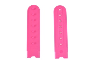 Kit de conectores recubiertos de plástico rosa a presión 7 para reparar o reemplazar correa de hebilla a presión en gorra de plástico Snapback - Product Image 4