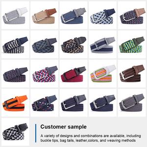 Fivela automática Cinto Trançado Elastic Estiramento - Product Image 6