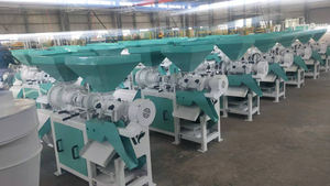 آلة طحن الذرة/آلة إزالة جنين الذرة وصنع الحبيبات بمحرك كهربائي/ديزل بسعة عالية 300-1000 كجم/ساعة للبيع - Product Image 3