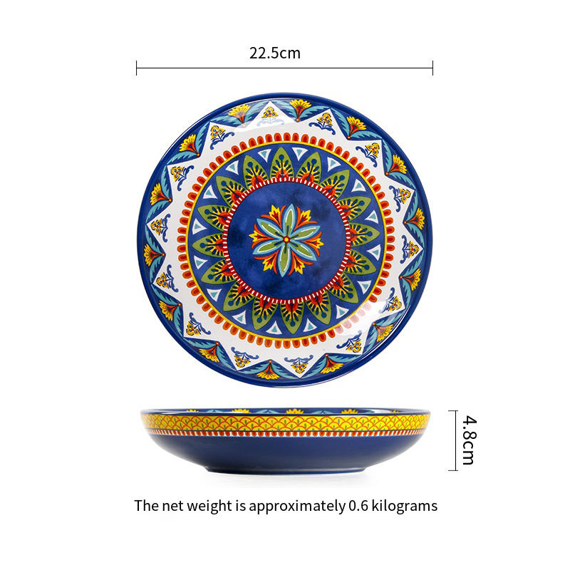 Havana-blue 8.8 inch deep disc