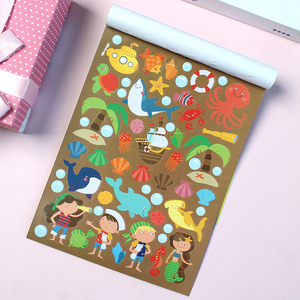 Livres d'autocollants origami colorés en gros, Kits d'autocollants à colorier sur le thème des pirates <span class=keywords><strong>de</strong></span> la mer pour enfants, Récompenses pour la salle <span class=keywords><strong>de</strong></span> classe et fournitures pour enseignants - Product Image 6