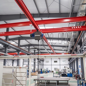 เครนสะพานขนาดเล็ก 1 ตัน 2 ตัน พร้อมรอกไฟฟ้า - Product Image 1